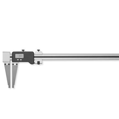 Aluminium Digital Skjutmått 0-600 x 0,01 mm med skänklar av rostfritt stål og skänkellängd 400 mm